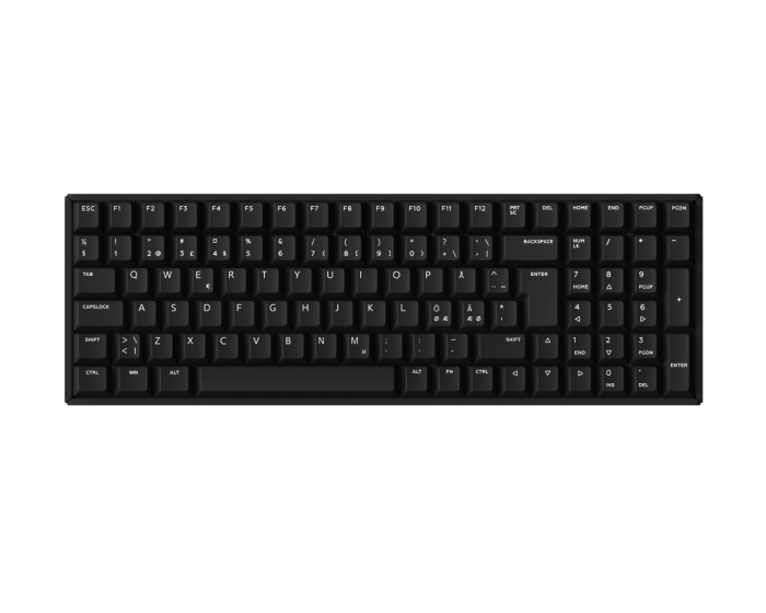 IQunix F97 Dark Side Wireless RGB [Cherry Brown] 96% - Trådløs Tastatur