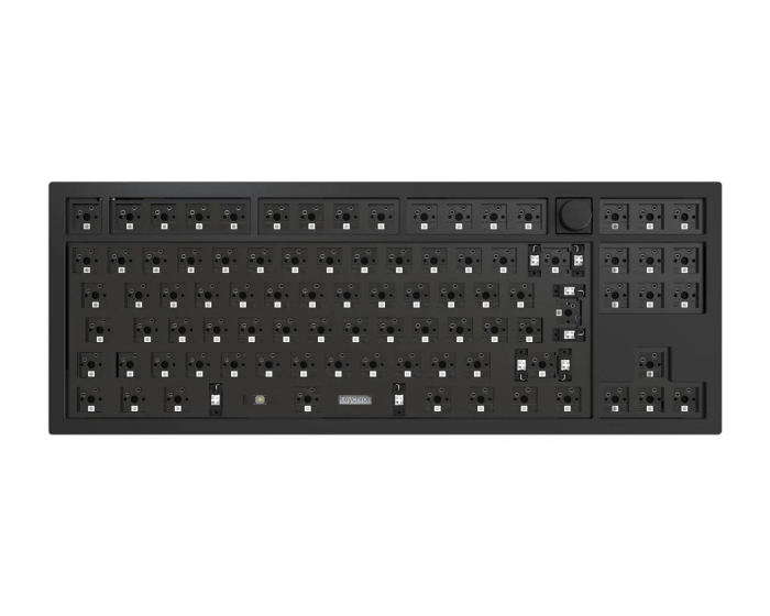 Keychron Q3 QMK Hot-Swap RGB Backlight ISO Knob Version - Barebone - Carbon Black
