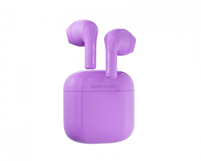 Happy Plugs Joy True Wireless Headphones - TWS In-Ear Hodetelefoner - Lila