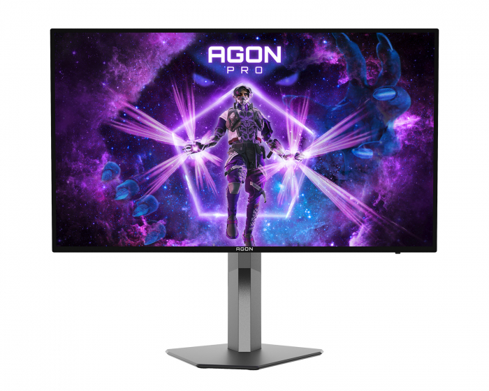 AOC AGON PRO AG276QZD 27” OLED QHD Gamingskjerm 240Hz 0,3ms HDR
