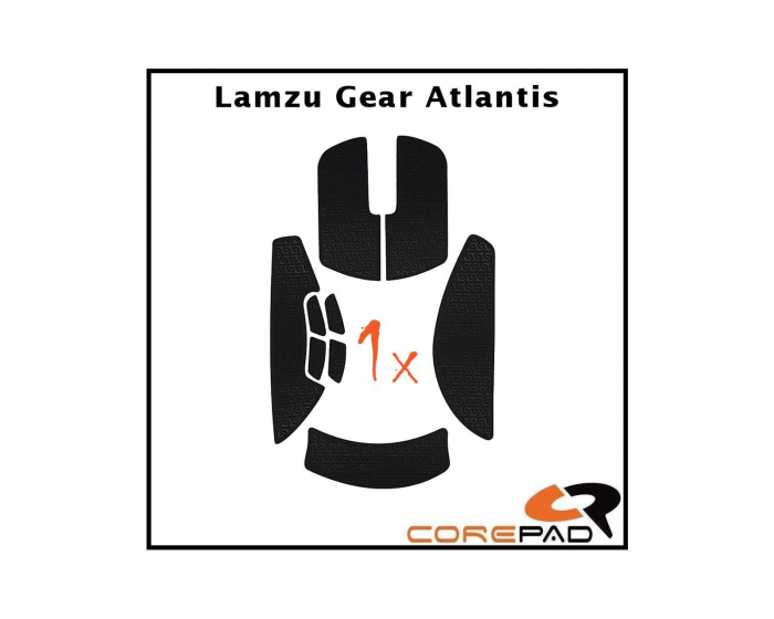 Soft Grips til Lamzu Atlantis - Oransje