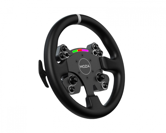 Moza Racing CS v2 Steering Wheel Leather - 33cm Ratt
