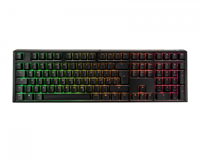 Ducky ONE 3 Classic Black RGB Hotswap Tastatur [MX Silent Red]