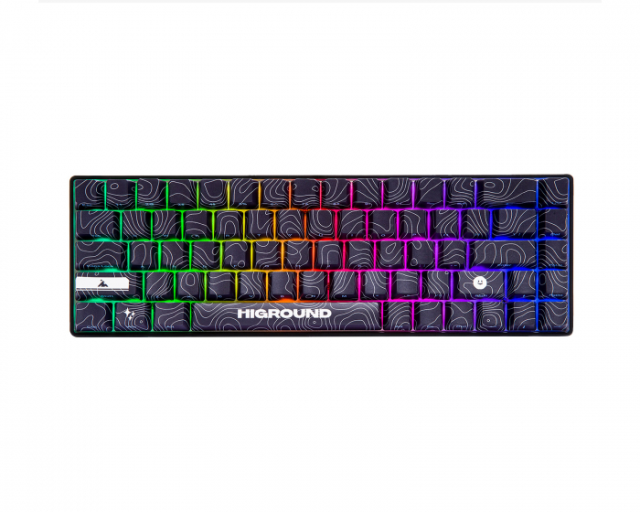 Higround BLACKICE Base 65 Hotswap Gaming Tastatur - ANSI [White Flame]