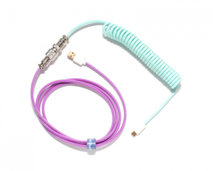 Ducky Premicord Frozen Llama - Coiled Cable