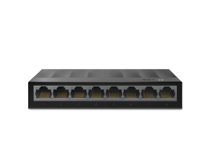 TP-Link LiteWave LS1008G Nettverk Switch 8-Ports Unmanaged, 10/100/1000Mbps