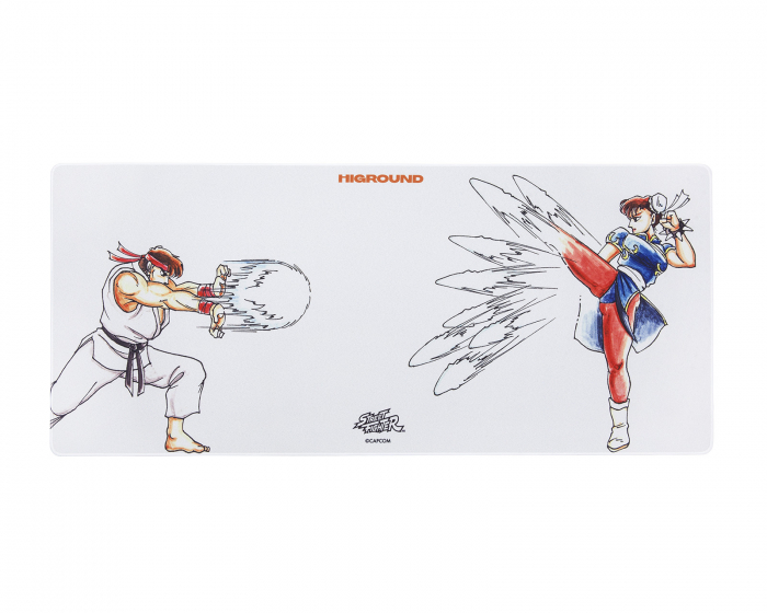 Higround x Street Fighter XL Musematte - Ryu vs Chun-Li - Limited Edition