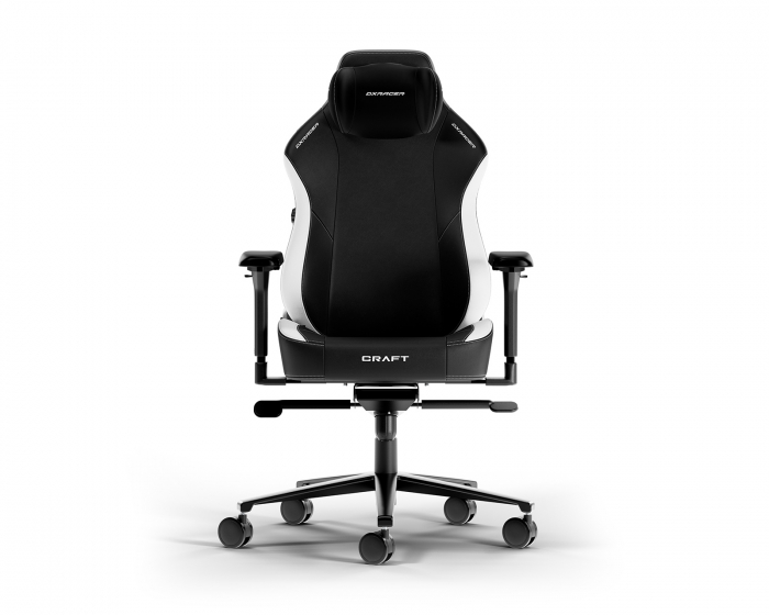 DXRacer CRAFT L Svart & Hvit EPU Lær