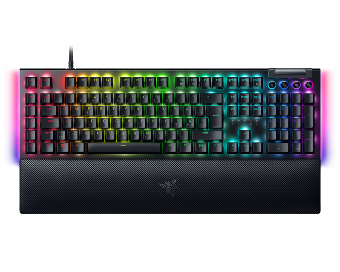 Razer BlackWidow V4 Mekanisk Tastatur Chroma RGB [Razer Green]