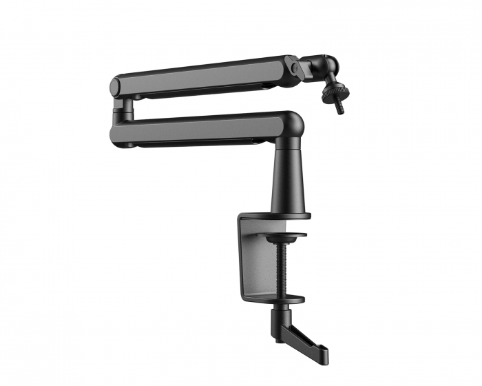 Low-Profile Boom Arm Stand - Svart Mikrofonstativ