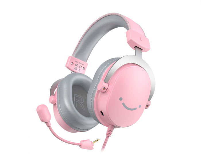 Fifine H9 7.1 Gaming Headset RGB - Rosa
