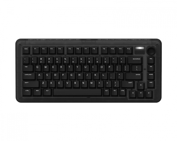 IQunix ZX75 Dark Side 75% Trådløst Hotswap RGB-Tastatur [Cherry Brown]
