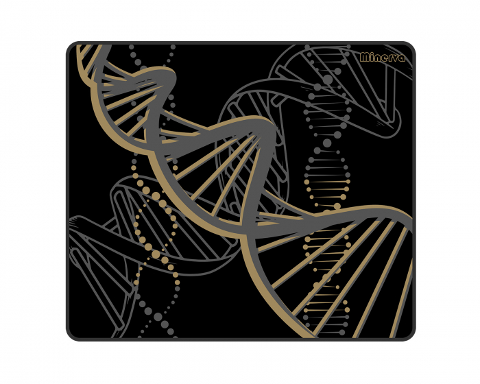 X-raypad Minerva DNA Gaming Musematte - Gull - XL