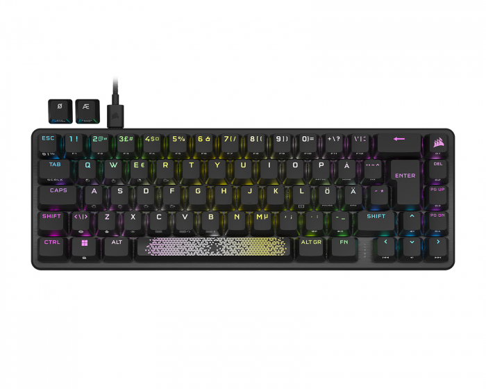Corsair K65 Pro Mini RGB Gaming Tastatur [Corsair OPX] - Svart