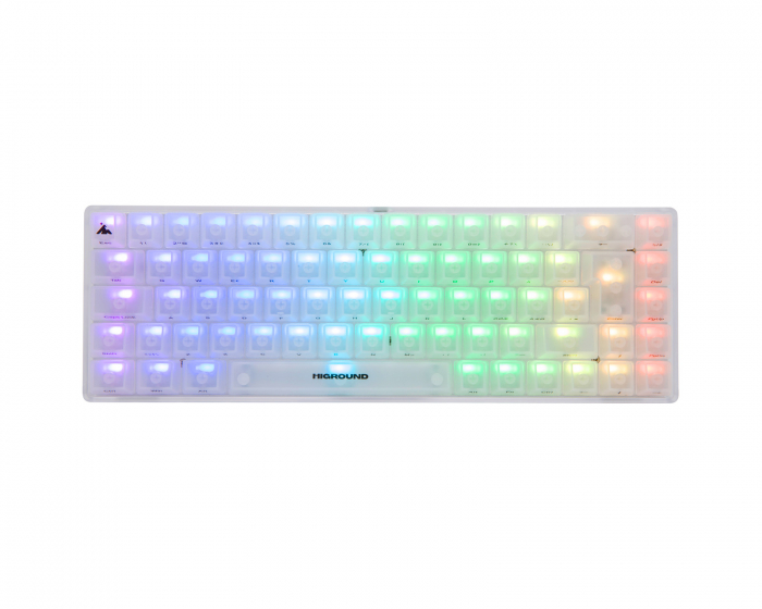 Higround OPAL Base 65 Hotswap Gaming Keyboard – ISO German [White Flame]