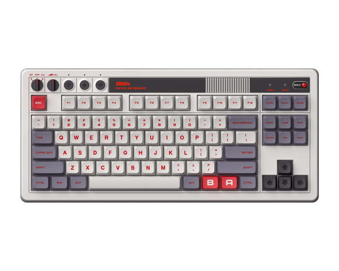 8Bitdo Retro Mechanical Keyboard - Trådlöst Tastatur ANSI - N Edition