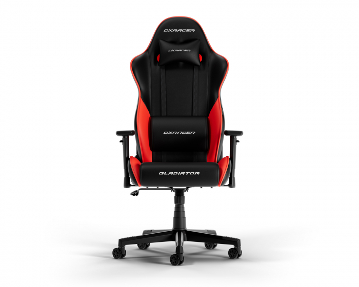 DXRacer GLADIATOR L Svart & Rød PVC Lær