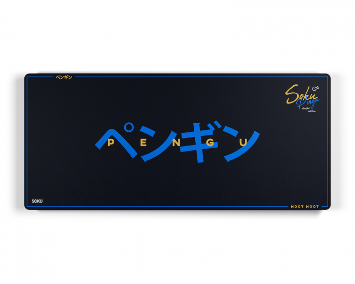 SOKU x Pengu - Limited Edition Musematte XXL - Skrivebordsplate