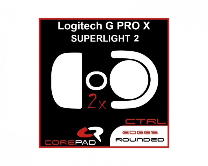 Corepad Skatez CTRL til Logitech G PRO X Superlight 2