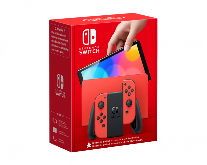 Nintendo Switch Konsoll OLED - Mario Red Edition