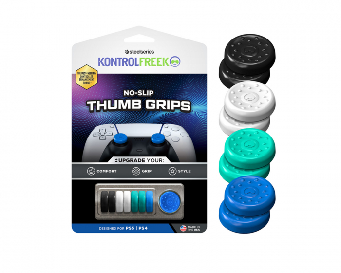 KontrolFreek No-Slip Thumb Grips 8p - (PS5/PS4)