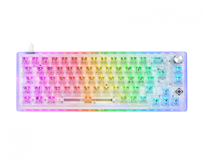 Deltaco Gaming DK460 RGB 65% Hotswap Mekanisk Tastatur [KTT Red]