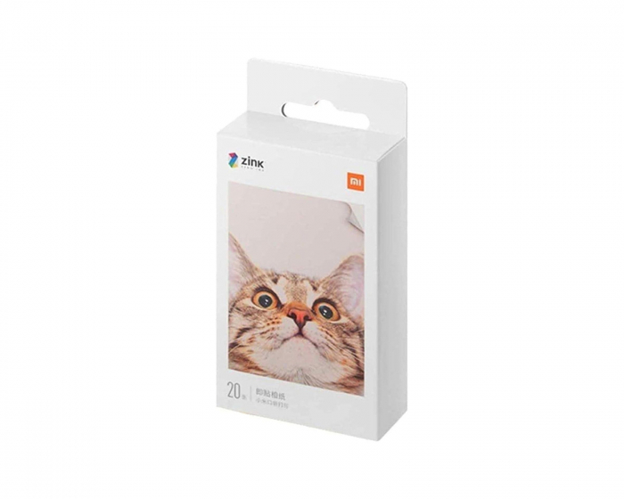 Xiaomi Mi Portable Photo Printer Paper 2x3-inch - 20 ark Fotopapir