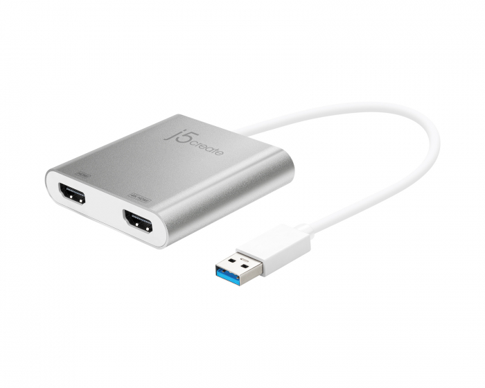 j5create USB 3.0 til Dual HDMI Multi-Monitor Adapter