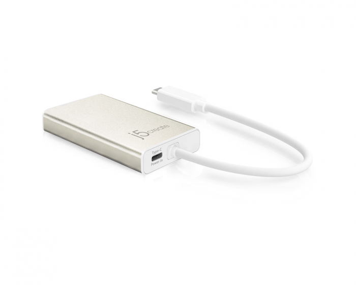 j5create USB-C Multiadapter - HDMI, Ethernet, USB 3.1 HUB, PD 2.0