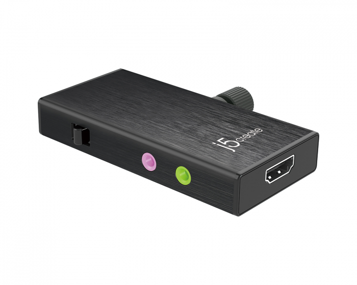 j5create Live Capture Adapter HDMI til USB-C med Strømforsyning