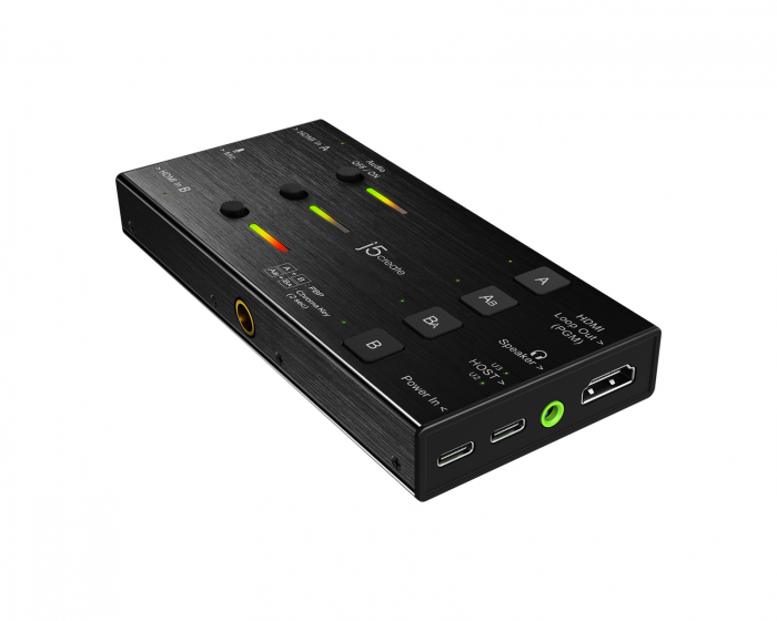 j5create Dual HDMI Videoopptak, 2 HDMI til USB-C med Strømforsyning 60W