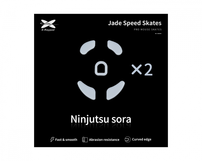 X-raypad Jade Mouse Skates til Ninjutso Sora