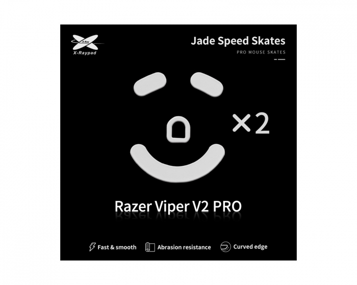 X-raypad Jade Mouse Skates til Razer Viper V2 PRO