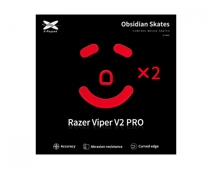 Obsidian Mouse Skates til Razer Viper V2 PRO