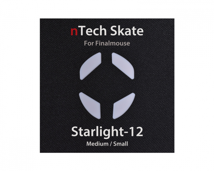 Nitro-Factory nTech Mouse Skate til Finalmouse Starlight-12 S/M - Duracon