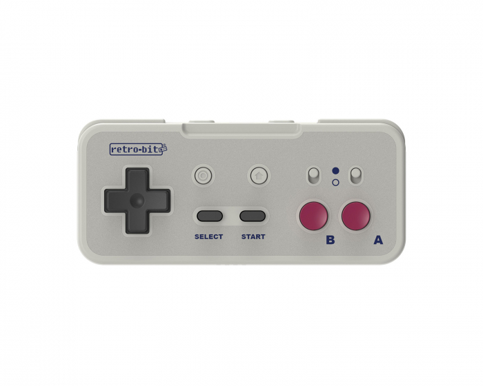 Retro-Bit Origin8 Wireless Controller, 2.4G Pad NS, GB Grey - Trådløs Kontroller