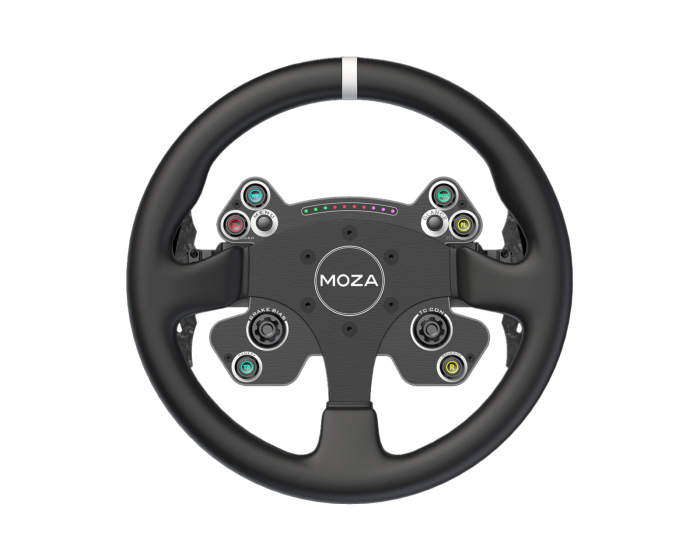 Moza Racing CS V2P Leather Steering Wheel - 33cm Ratt for Racing