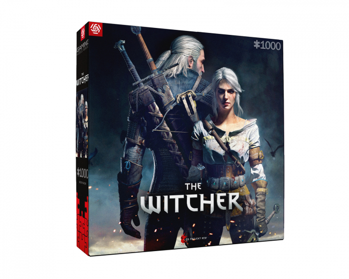Good Loot Gaming Puzzle - The Witcher: Geralt & Ciri Puslespill 1000 Brikker