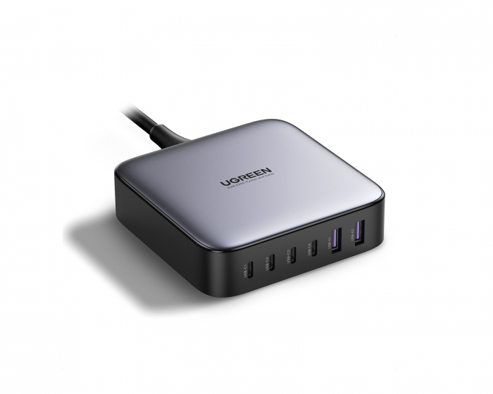 UGREEN Nexode 200W Desktop Charger 6-Port (2xUSB-A + 4xUSB-C) - Multilader