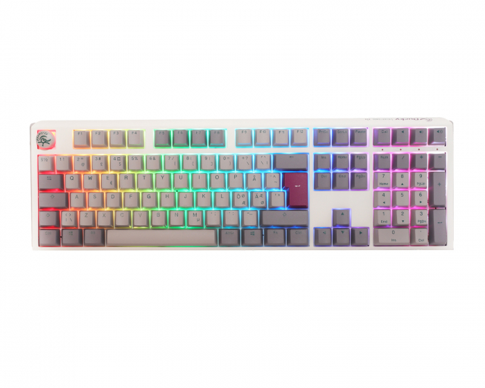 Ducky ONE 3 Mist RGB Hotswap Tastatur [MX Silent Red]