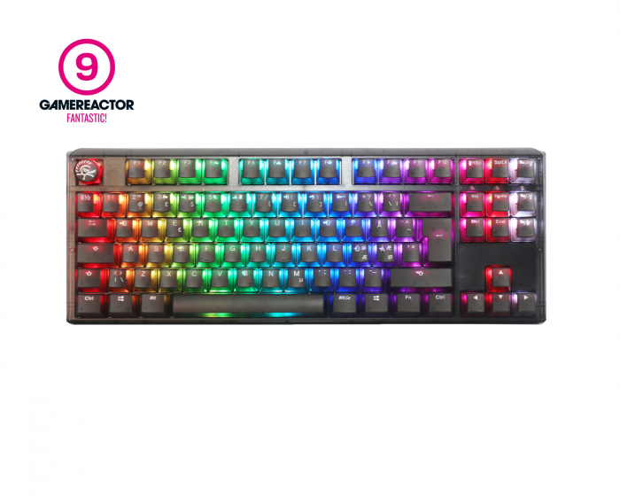 Ducky ONE 3 TKL Aura Black RGB Hotswap Tastatur [MX Silent Red]