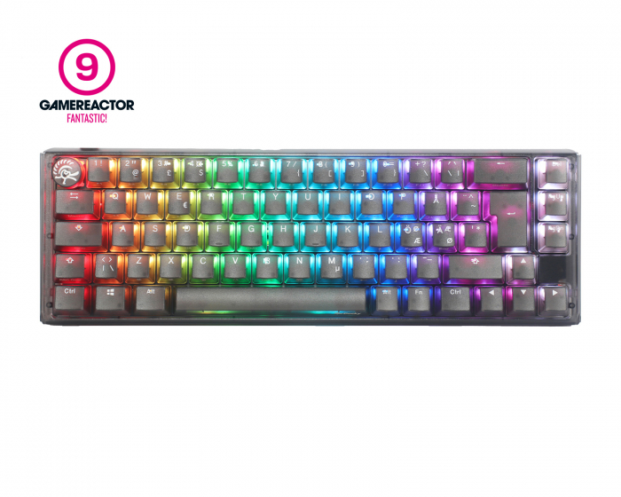 Ducky ONE 3 SF Aura Black RGB Hotswap Tastatur [MX Silent Red]