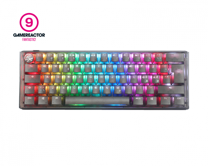 Ducky ONE 3 Mini Aura Black RGB Hotswap Tastatur [MX Blue]