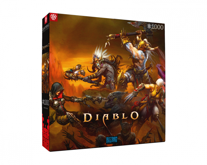Good Loot Gaming Puzzle - Diablo: Heroes Battle Puslespill 1000 Brikker