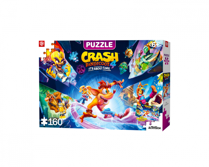 Good Loot Kids Puzzle - Crash Bandicoot 4: It's About Time Puslespill Barn 160 Brikker