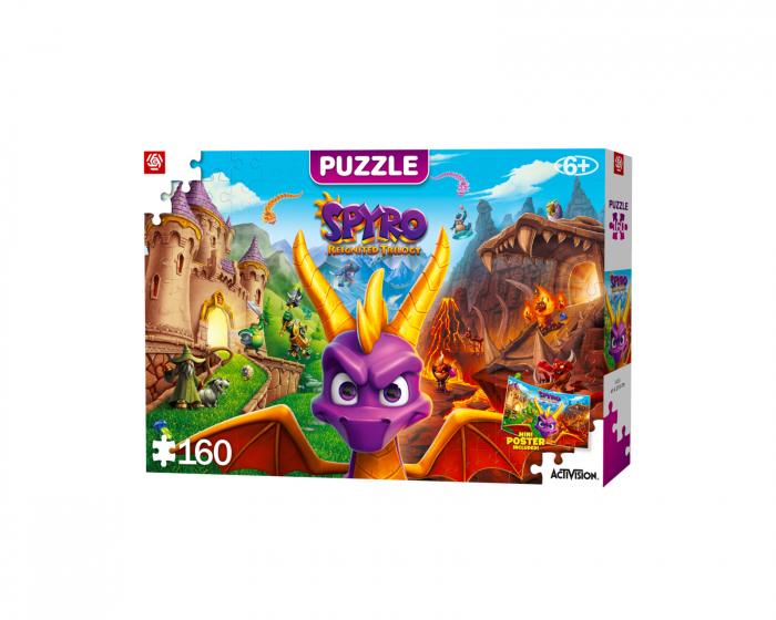 Good Loot Kids Puzzle - Spyro Reignited Trilogy Puslespill Barn 160 Brikker