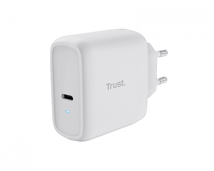 Trust USB-C Maxo Laptop Lader 65W - Hvit