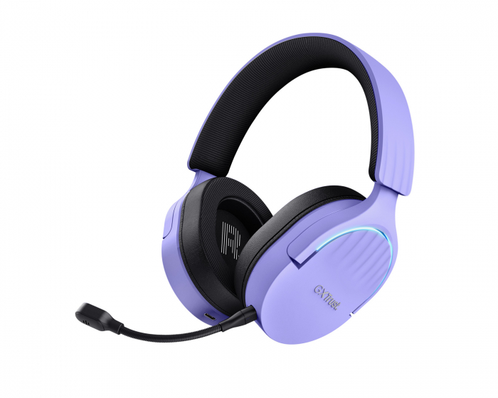 Trust GXT 491P Fayzo Trådløs Gaming Headset - Lilla