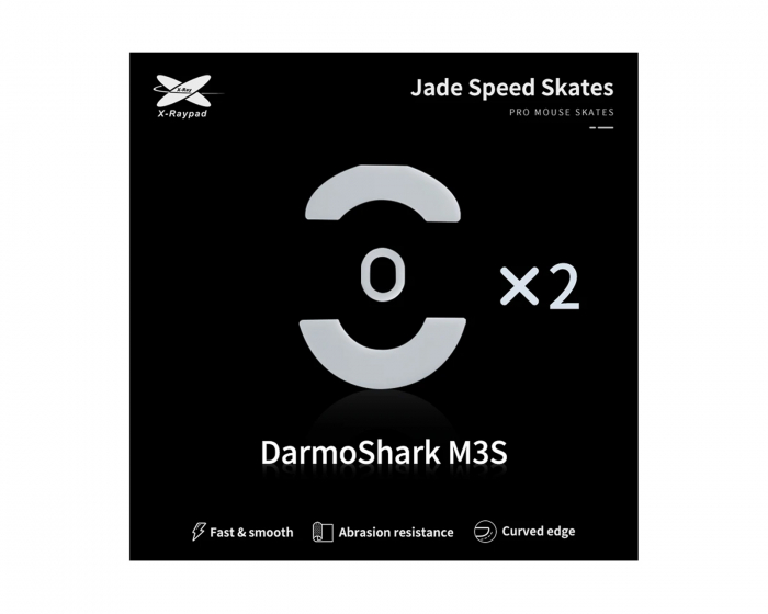 X-raypad Jade Mouse Skates til DarmoShark M3S