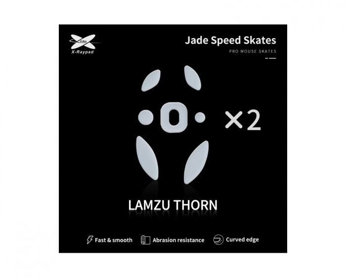 X-raypad Jade Mouse Skates til Lamzu Thorn